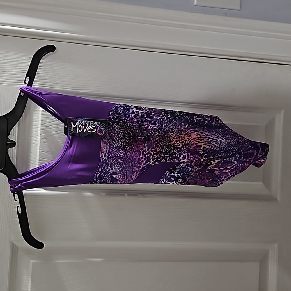 Sz Small New w/ tags Criss Cross Back, One Piece Leotard- Dance, Gymnastics!